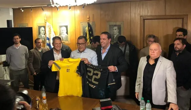 Darío Rodríguez fue presentado como nuevo entrenador de Peñarol