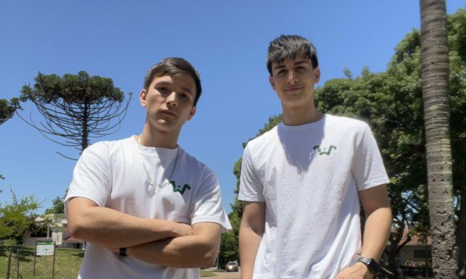 Andrés Viera y Lucas Tejería, creadores de&nbsp;Walkito﻿