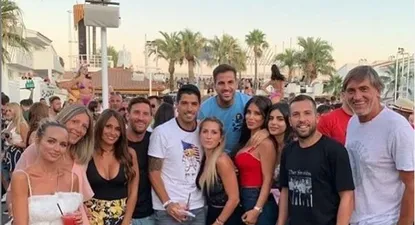 Mirá el video de Suárez, Messi y sus amigos bailando en Ibiza