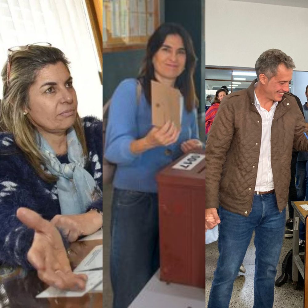 Adriana Peña, Alexandra Inzaurralde y Mario García