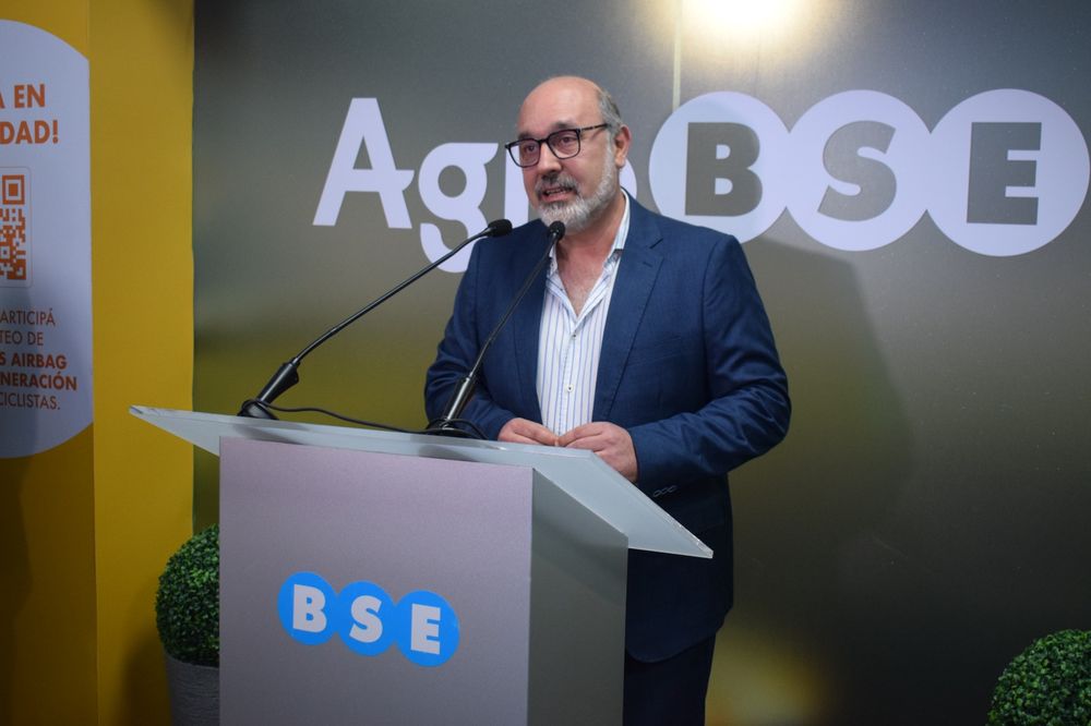 El presidente del BSE, Marcos Otheguy