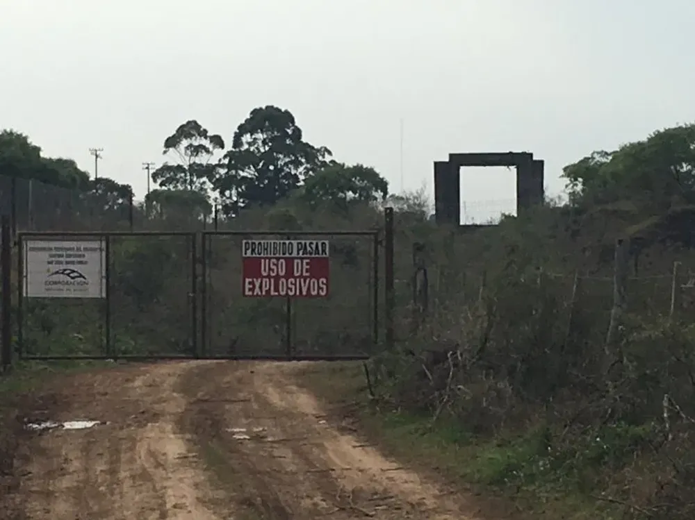 Zona de la antigua Parada Sur del Ferrocarril Central, frente a Paso de los Toros, río Negro de por medio, donde se construirá la nueva planta de UPM