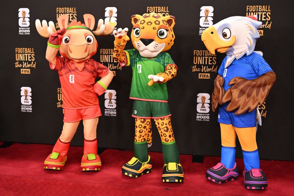 Las mascotas del Mundial 2026: Maple (Canadá), Zayu el Jaguar (México), y el águila Clutch (EEUU) Las mascotas del Mundial 2026: Maple (Canadá), Zayu el Jaguar (México), y el águila Clutch (EEUU)