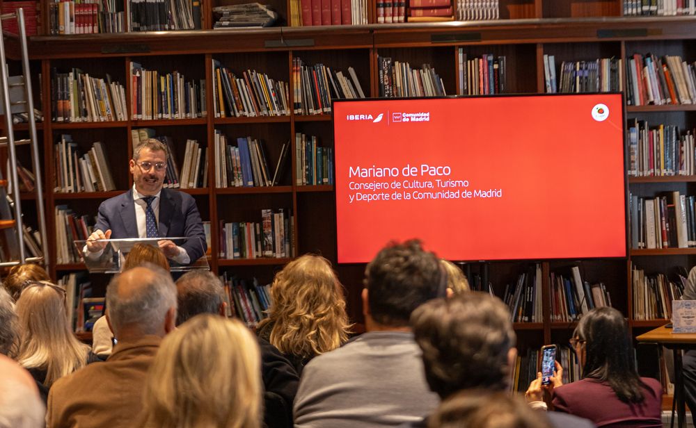 Mariano de Paco, Consejero de Cultura, Turismo y Deporte de la Comunidad de Madrid.