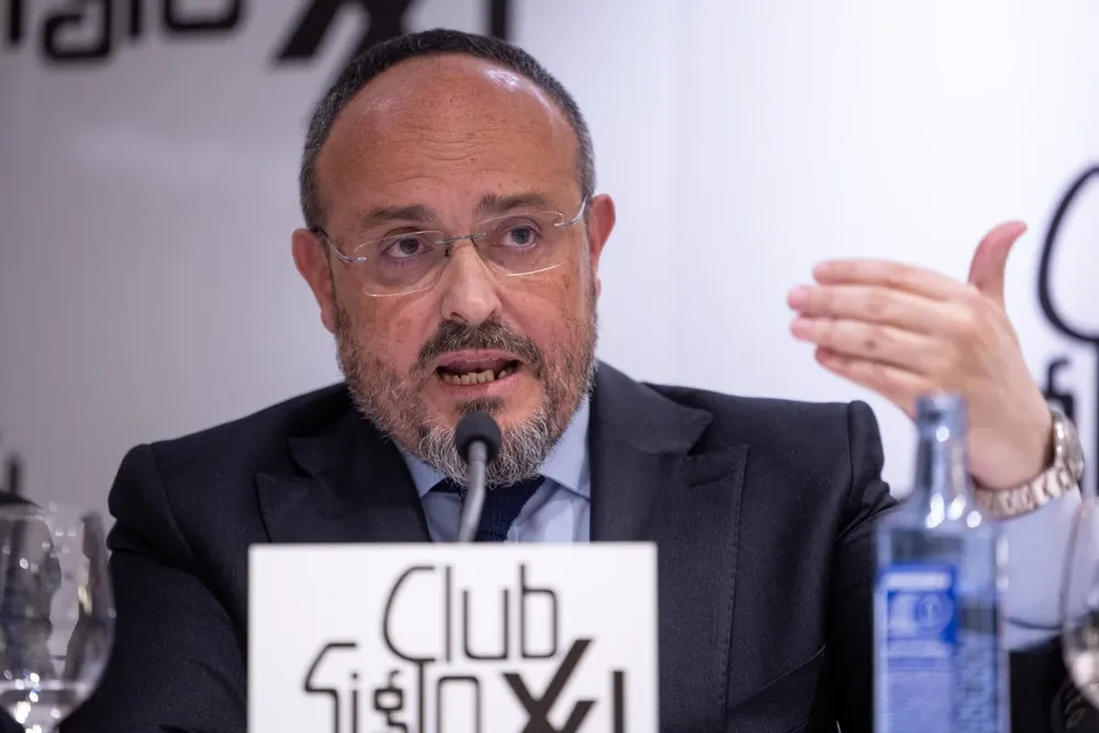 El candidato del PPC a la presidencia de la Generalitat, Alejandro Fernández.