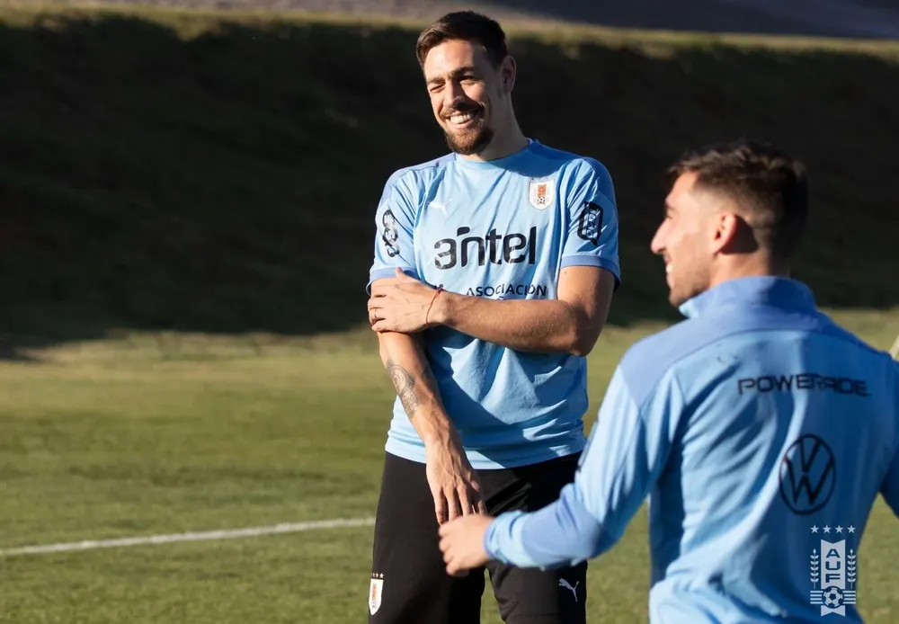 Sebastián Coates y Fernando Gorriarán