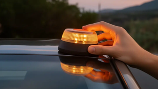 Las nuevas balizas V16 exigidas por la DGT.