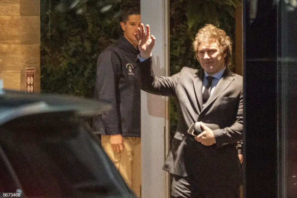 El presidente argentino, Javier Milei, que visita España el próximo fin de semana.