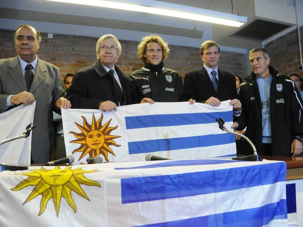 Lescano y Astori estuvieron en el complejo