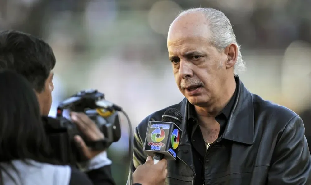 Carlos Chávez, tesorero de la Conmebol y presidente de la Federación Boliviana de Fútbol