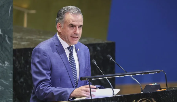 Yamandú Orsi en su discurso ante la ONU en 2025