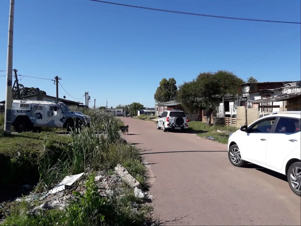 Foto de archivo. Policía en el barrio Marconi