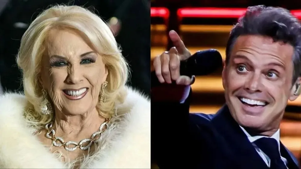Mirtha Legrand y Luis Miguel