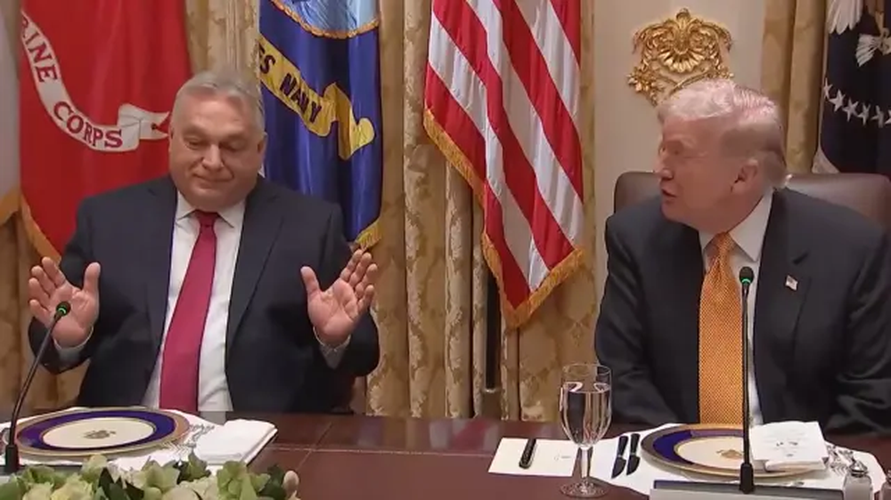 Víktor Orban y Donadl Trump en la Casa Blanca.&nbsp;