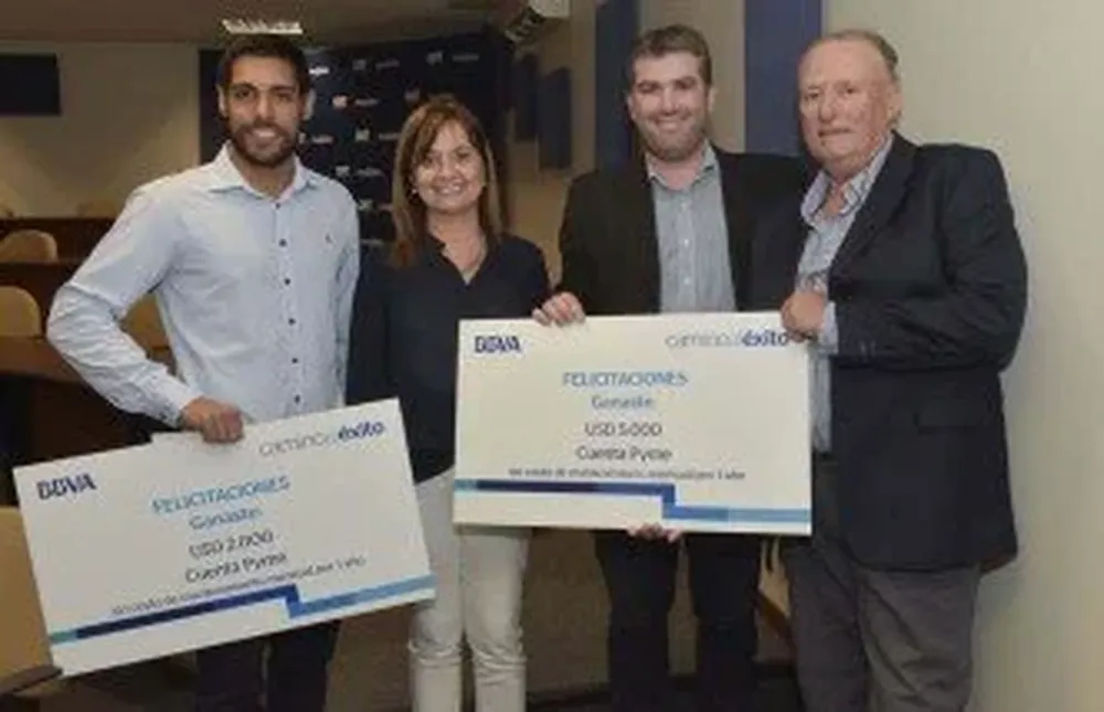Gonzalo Palomas, Rosario Corral, Juan Eduardo y Juan Carlos Parodi