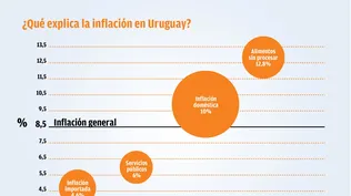¿Qué explica la inflación en Uruguay?