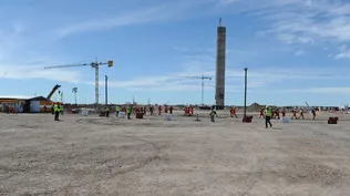 Avance de la construcción de la planta de UPM en Paso de los Toros en noviembre de 2020