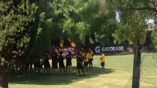 La charla de Bengoechea tras la derrota en el clásico