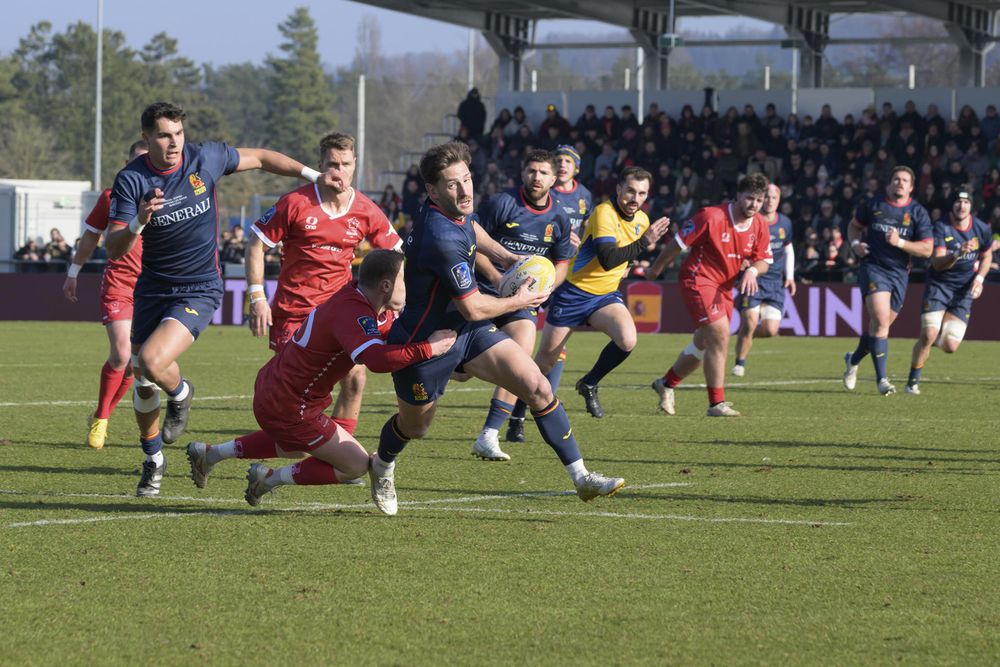 España se clasificó este domingo para disputar por segunda vez en su historia un Mundial de Rugby