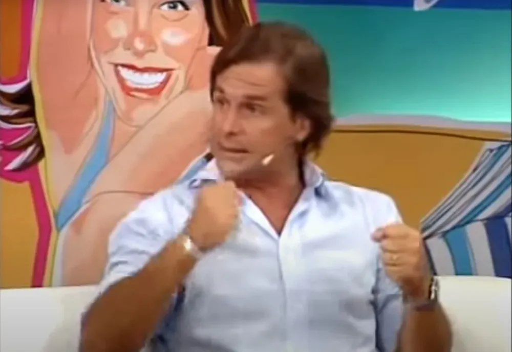 Luis Lacalle Pou en una entrevista con el programa Verano Perfecto en 2012