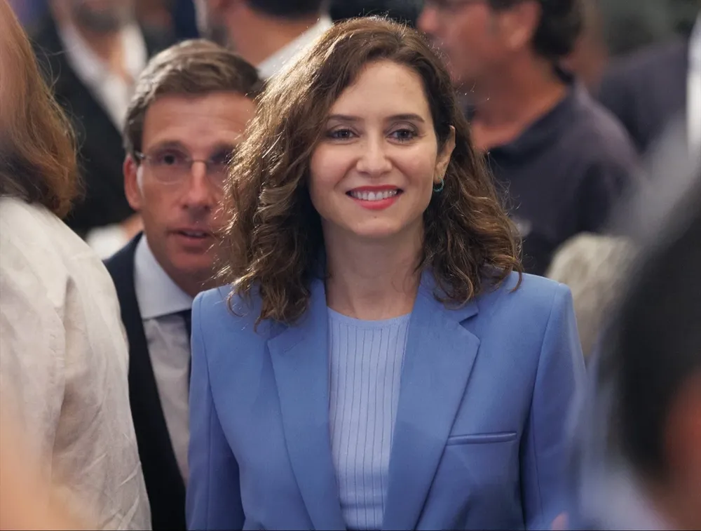 a presidenta de la Comunidad de Madrid, Isabel Díaz Ayuso