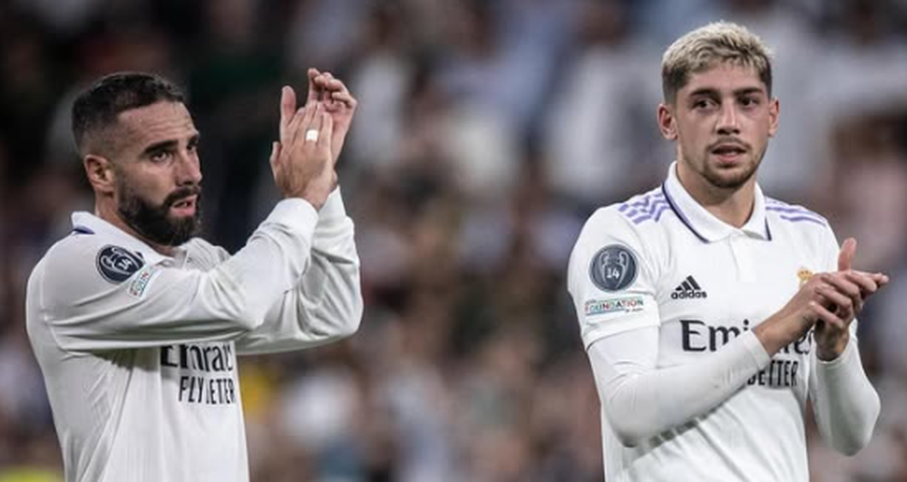 Federico Valverde y Dani Carvajal