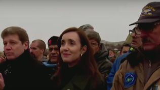 Victoria Villarruel aseguró que Malvinas es la única causa que une a la Nación y resaltó la valentía de los héroes de la guerra.