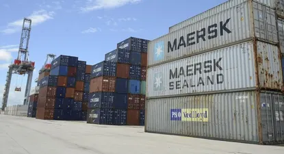 Puerto con menor movimiento de contenedores en el primer bimestre