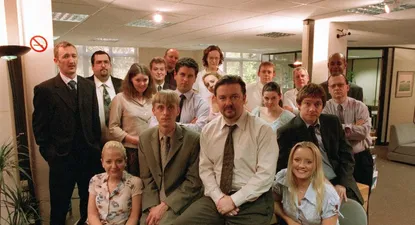 El elenco de la versión británica de The Office