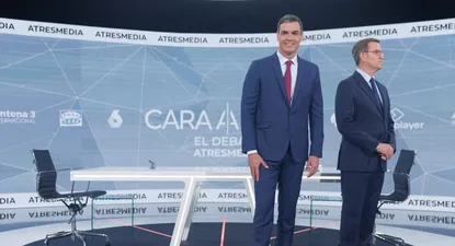 El presidente del Gobierno y candidato del PSOE a la reelección, Pedro Sánchez y el candidato del PP a la presidencia, Alberto Núñez Feijóo.