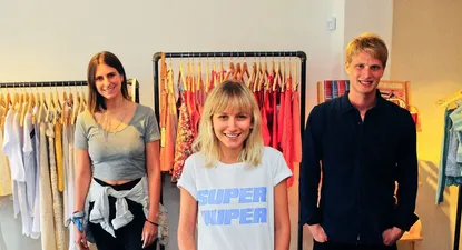 Carolina Sosa, Sofía Domínguez y Kevin Jakter