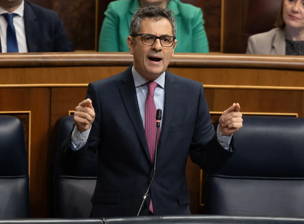 El ministro de la Presidencia, Relaciones con las Cortes y Justicia, Félix Bolaños.