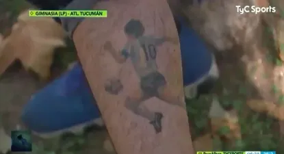 el hincha uruguayo fanatico de maradona, la historia que descubrio la tv argentina