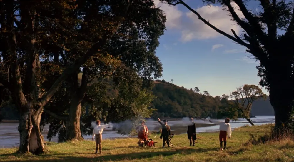 Escena de Barry Lyndon”, de Stanley Kubrick (1975)