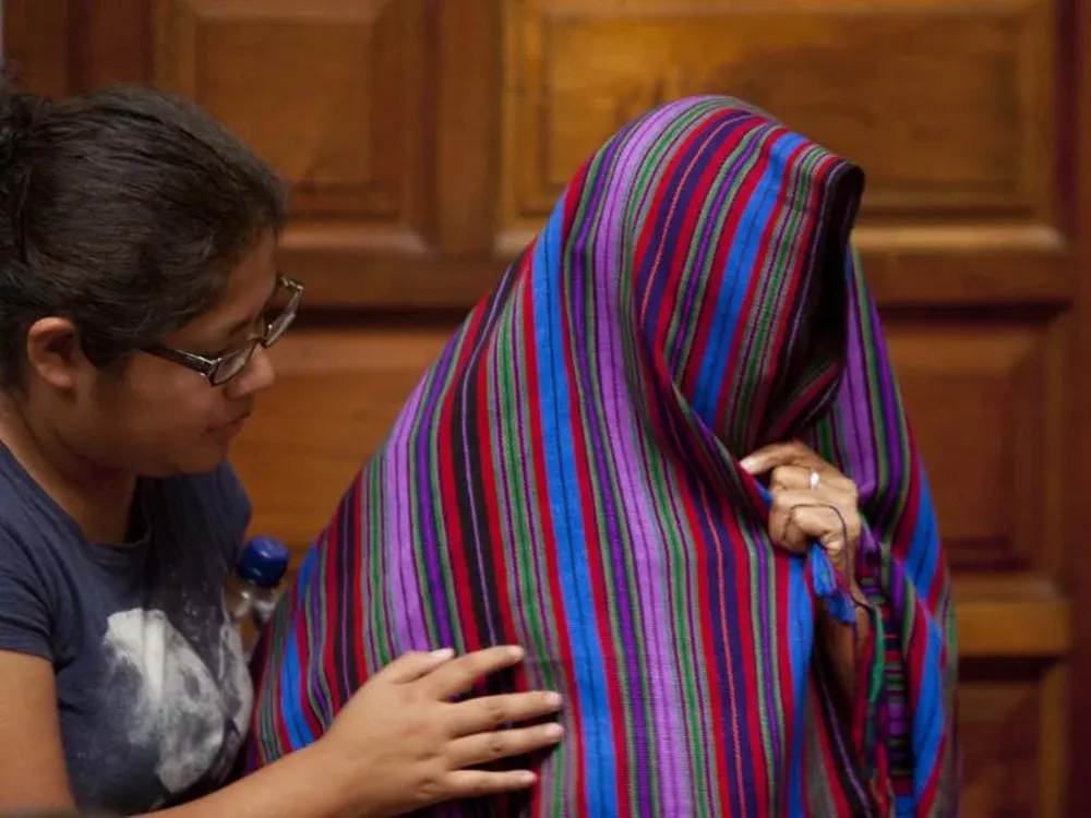 Una de las mujeres que declaró