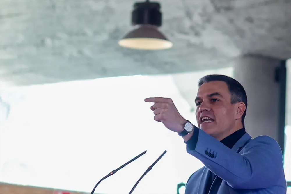 El secretario general del PSOE y presidente del Gobierno, Pedro Sánchez.