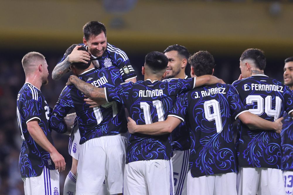 La selección Argentina derrotó a Zambia