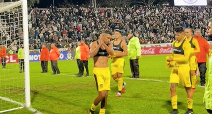 La bronca e insultos de los hinchas de Peñarol a sus jugadores