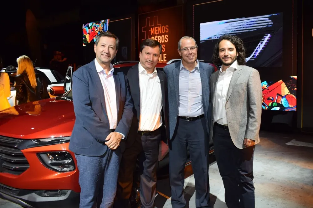 Bernardo García, Claudio DAgostini, Gustavo Colossi y Mario Vergara