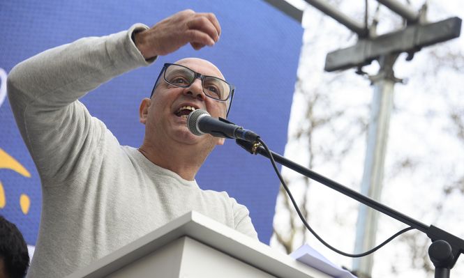 El presidente del Pit-Cnt, Marcelo Abdala