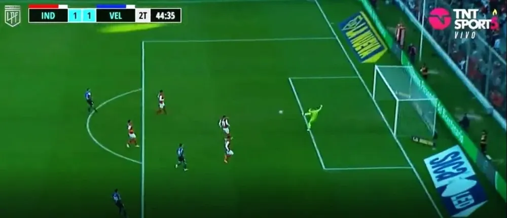 El gesto técnico de Sosa que le costó un gol a Independiente