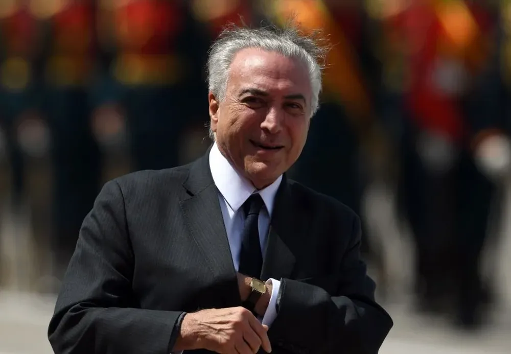 Michel Temer. AFP