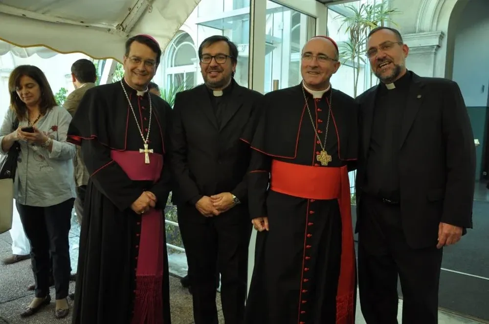 Alberto Snaguinetti, Julio Fernández Techera, Daniel Sturla y Eduardo Casarotti