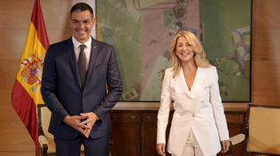 Pedro Sánchez y Yolanda Díaz