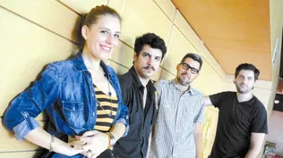 Carolina Kind, Bruno Gadea, Martín Larre y Gabriel Calderón