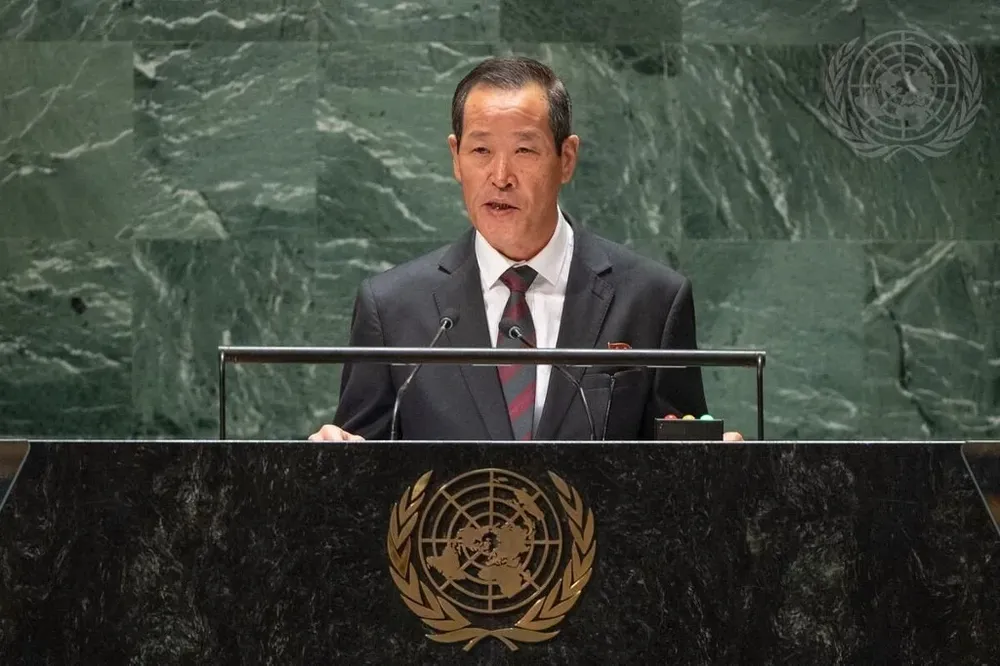 Kim Song advirtió que la situación peligrosa actual es culpa de Estados Unidos, que busca perfeccionar su ambición hegemónica”.