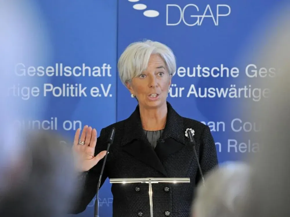 Christine Lagarde, directora gerente del FMI