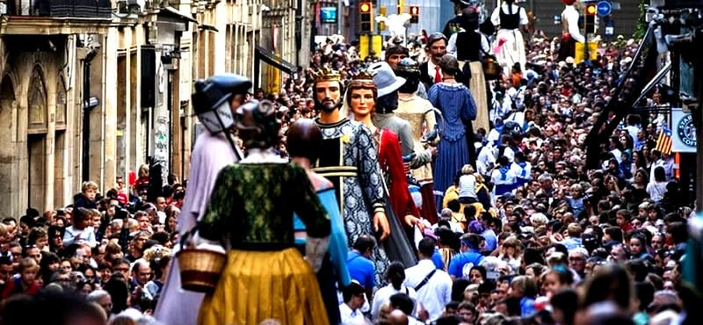 Fiesta de la Mercé en Barcelona