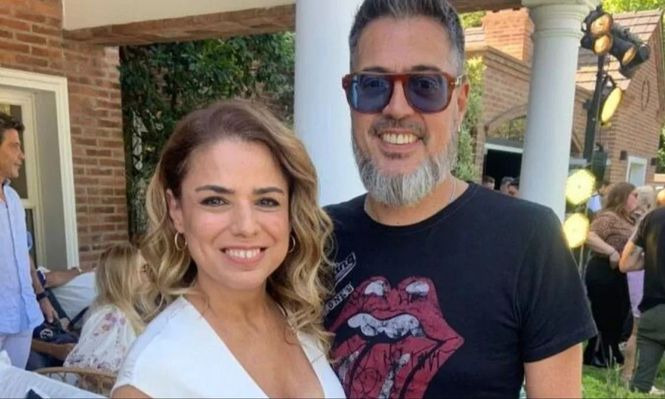 Marina Calabró y Rolando Barbano