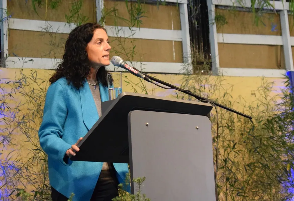 Azucena Arbeleche, en la Expo Prado de 2022.